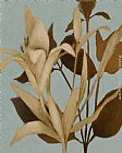 Lanie Loreth Foliage on Teal II painting